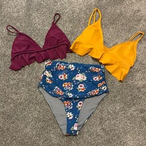 cupshe high waisted bikini